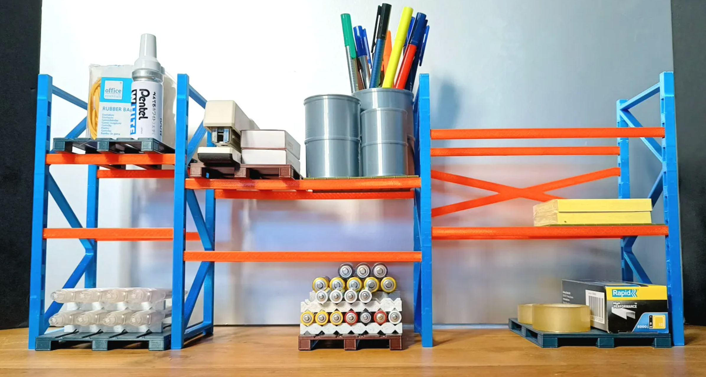 Mini Warehouse 3D printed storage by Wim V