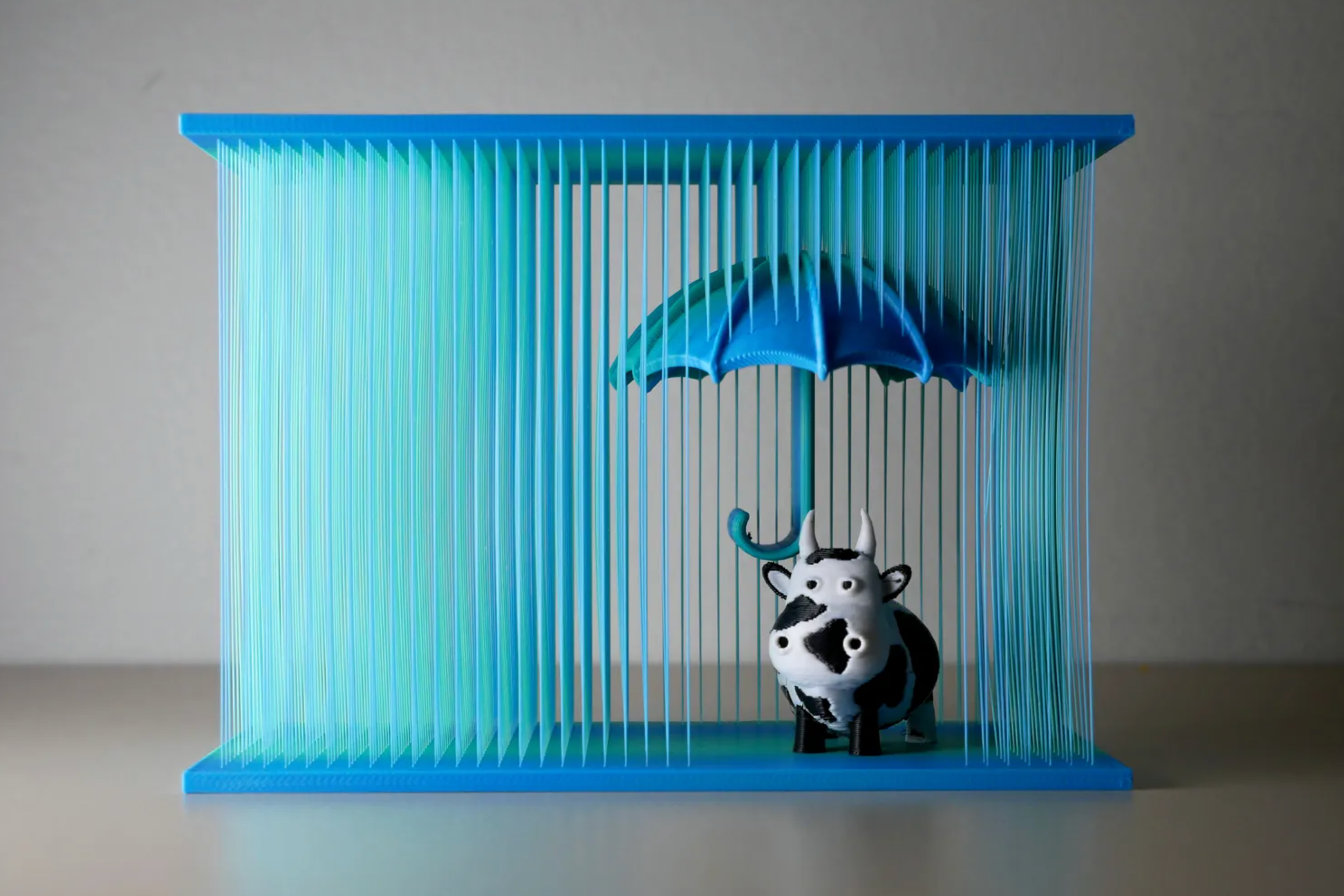 Safe from the Rain by 3DPrintBunny