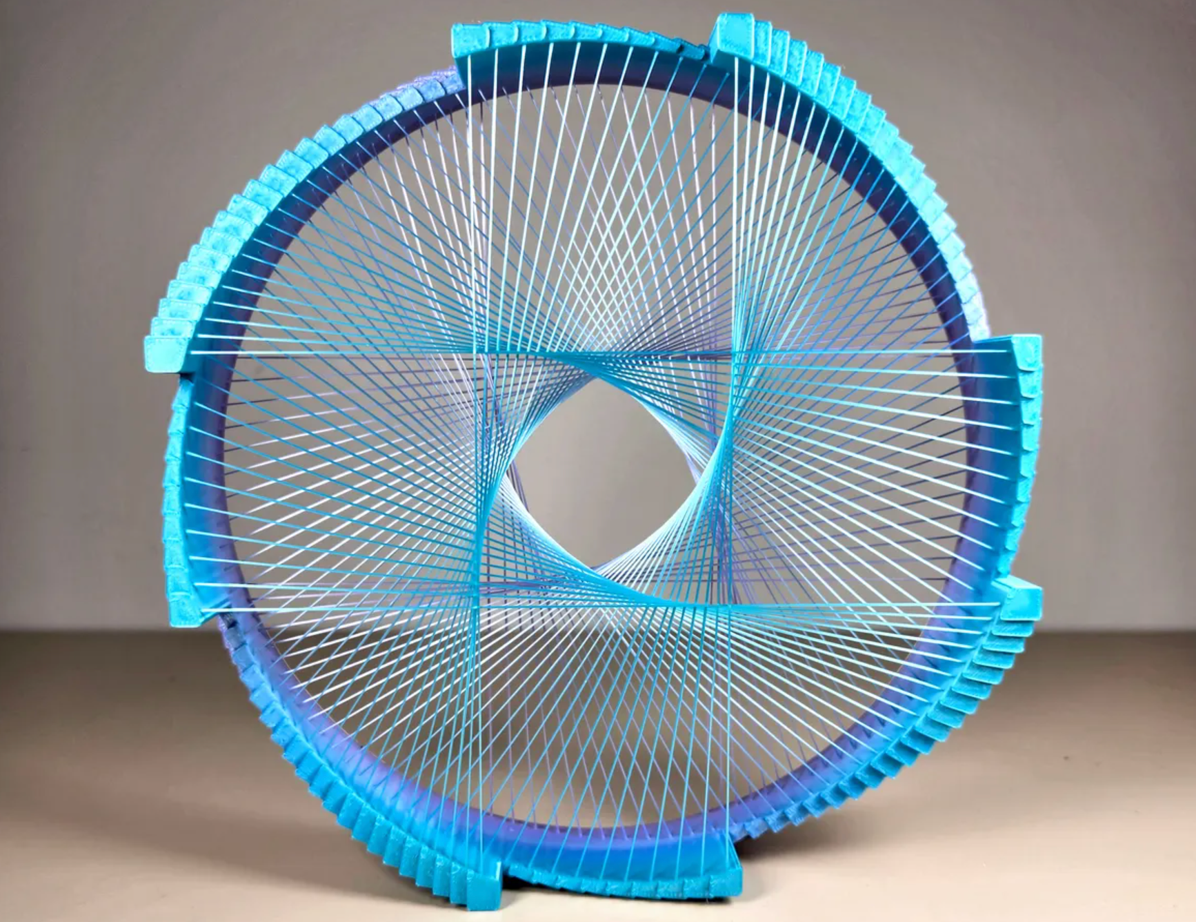 Layers stringing art by 3DPrintBunny