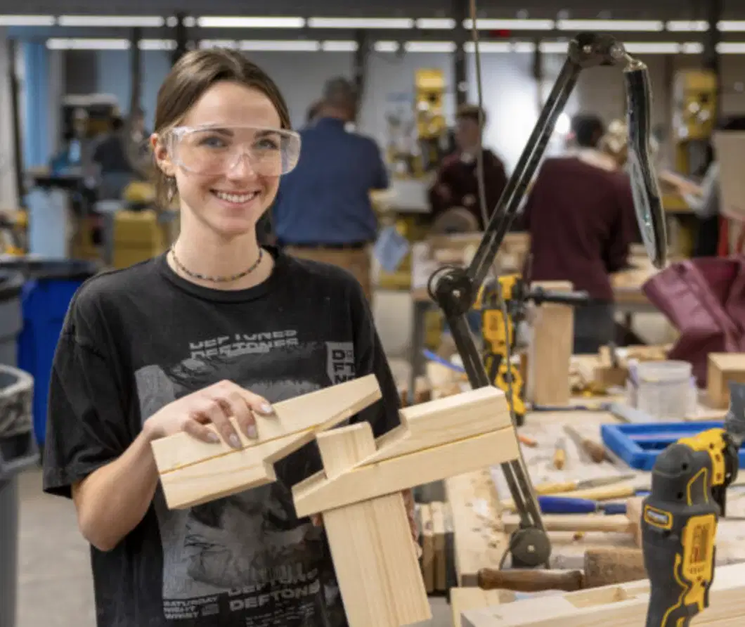 Woodworking tools illustration